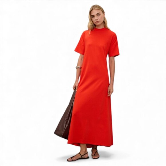 Proenza Schouler Holiday Red Noelle Dress – Size M - Picture 2 of 6